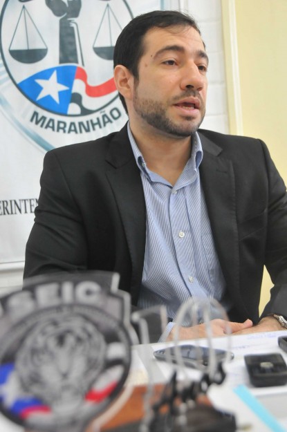 O delegado Augusto Barros, que coordenou a equipe que investigou e descobriu quem são os envolvidos com agiotagem no estado