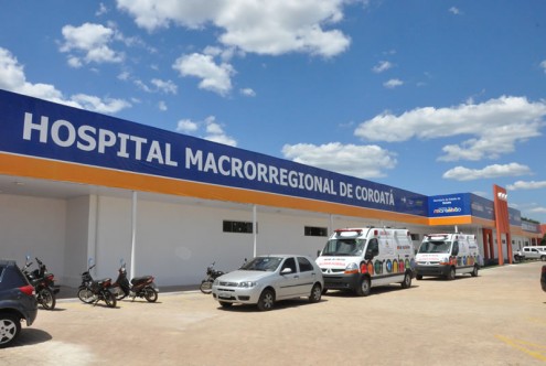 Fachada do Hospital Macrorregional de Coroatá