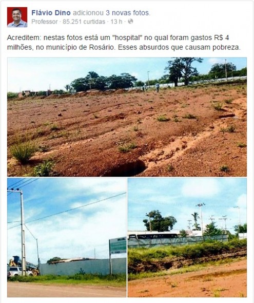 No Maranhão, governador que vai para as redes sociais acusar empresa de corrupção é o mesmo que contrata a mesma empresa por mais de R$ 23,5 milhões