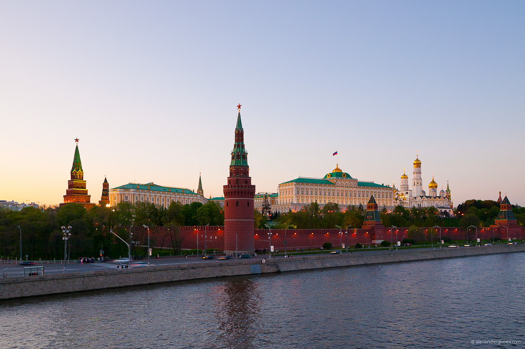 Kremlin Moscovo ou Moscou, um dos maiores símbolos do comunismo da história da humanidade