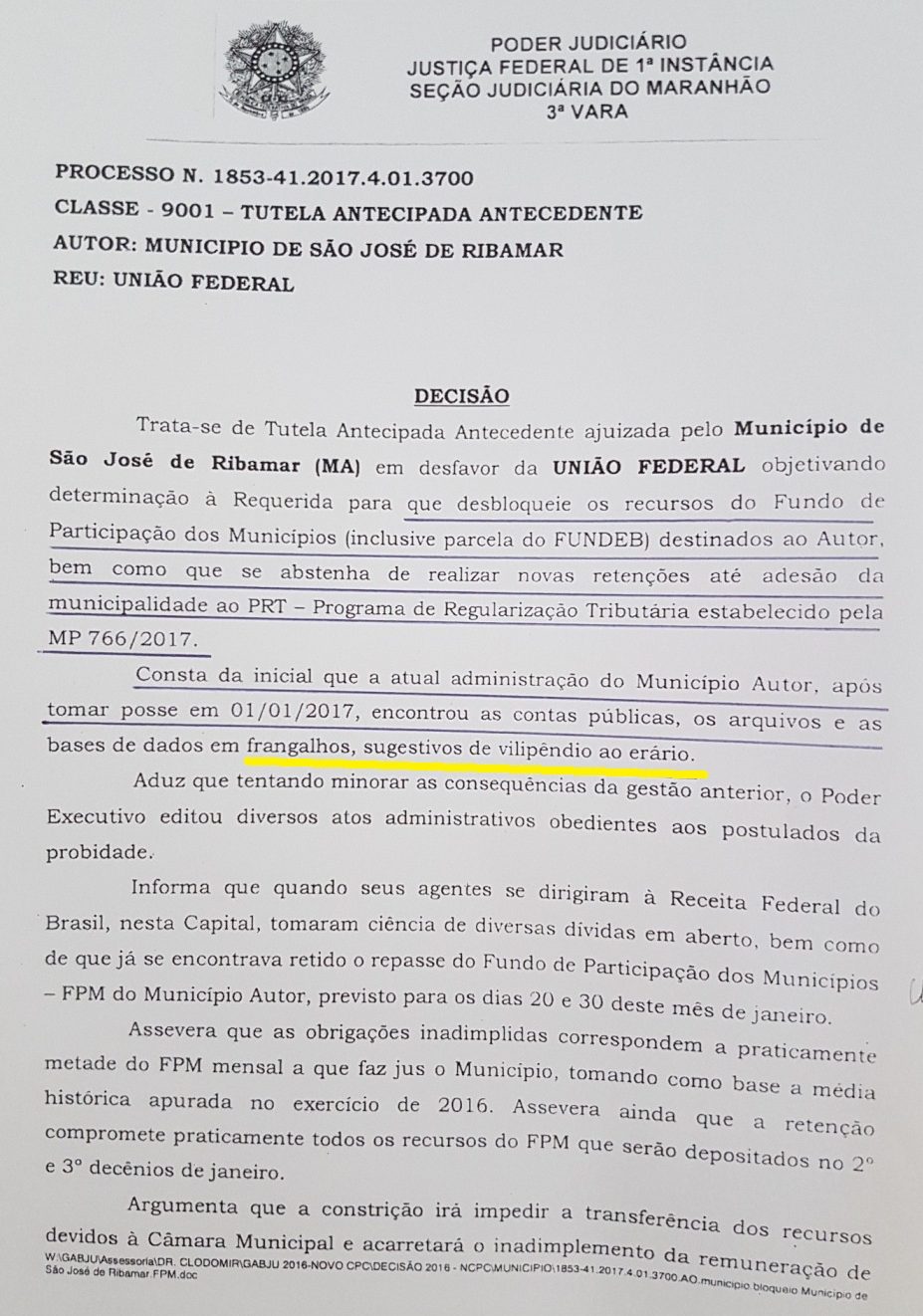 liminar-que-desbloqueou-os-recursos-da-prefeitura-de-sao-jose-de-ribamar