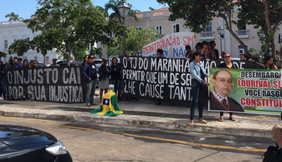 Lourival Serejo é alvo de protestos após derrubar decisão do STJ